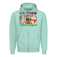 Seafoam Torn Between Looking Like A Snack Eating One Zipper Hoodie - CowhideDigitalArt