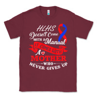 Burgundy Hlhs Awareness Support Shirt Awesome Gift For Awesome Family Classic Tee - minhPixels
