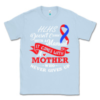 Dusty Blue Hlhs Awareness Support Shirt Awesome Gift For Awesome Family Classic Tee - minhPixels