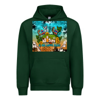 Forest Green camping is my happy place Urban Hoodie - AdoDesignShop