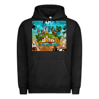 Pigment Black camping is my happy place Urban Hoodie - AdoDesignShop