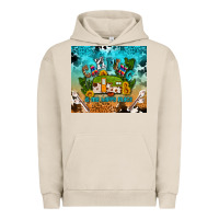 Pigment French Oak camping is my happy place Urban Hoodie - AdoDesignShop