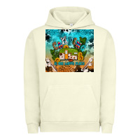 Pigment Pistachio camping is my happy place Urban Hoodie - AdoDesignShop