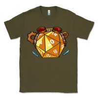Army Green Dnd Artificer Classic Tee - minhPixels
