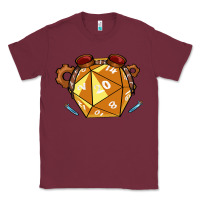 Burgundy Dnd Artificer Classic Tee - minhPixels