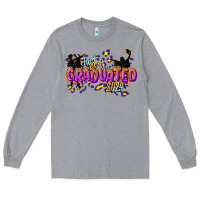 Heather Grey just graduated 2024 Long Sleeve Tee - CowGirlArtShop