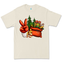 Bone christmas santa claus peace hand Premium Tee - Jasminsmagicworld