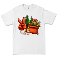 White christmas santa claus peace hand Premium Tee - Jasminsmagicworld