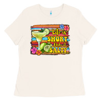 Bone life is short make it salty Ladies Tee - Jasminsmagicworld