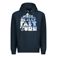 Navy better off dead Premium Hoodie - minhPixels