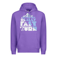 Purple better off dead Premium Hoodie - minhPixels