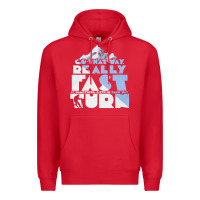 Red better off dead Premium Hoodie - minhPixels