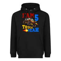 Black i'am five truck yeah Heavyweight Hoodie - Artiststas