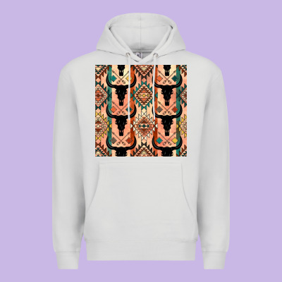 Native American Aztec Seamless Pattern 4 Premium Hoodie Designed By Bundleandbundleshop