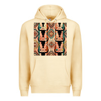 Pina Colada native american aztec seamless pattern 4 Premium Hoodie - BundleAndBundleShop