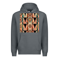 Rock native american aztec seamless pattern 4 Premium Hoodie - BundleAndBundleShop