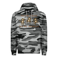 Slate Camo Womens Not My Circus Not My Monkeys Gifts - Funny Political Novelty V- Premium Hoodie - minhPixels