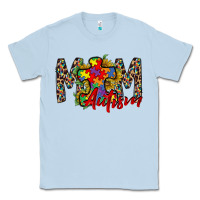 Dusty Blue mom autism 2 Classic Tee - RacoonDesign