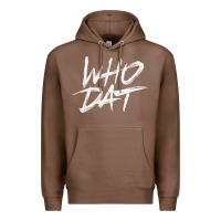 Chestnut Who Dat GIFT Premium Hoodie - minhPixels