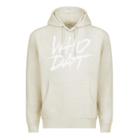 Oatmeal Heather Who Dat GIFT Premium Hoodie - minhPixels