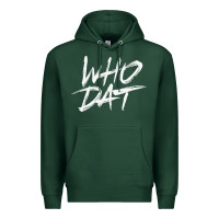 Sports Green Who Dat GIFT Premium Hoodie - minhPixels