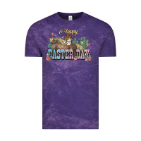 Cloud Purple Happy Easter Day rodeo Vintage Tee - HowdyJamesFarm