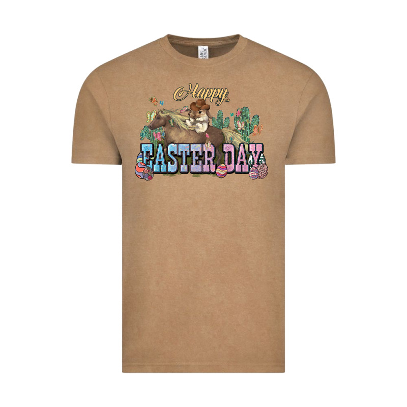 Happy Easter Day Rodeo Vintage Tee by HowdyJamesFarm | Teevron