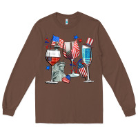 Chestnut american wine Long Sleeve Tee - CowGirlArtShop