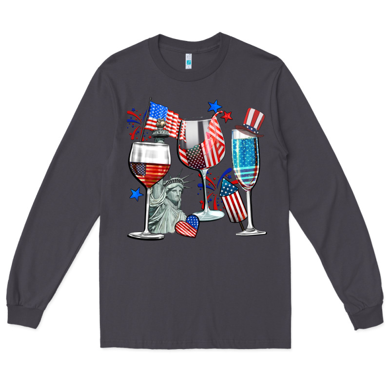 American Wine Long Sleeve Tee by CowGirlArtShop | Teevron