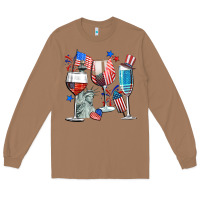 Toasted Coconut american wine Long Sleeve Tee - CowGirlArtShop