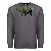 Charcoal Heather ankylosaurus Premium Sweatshirt - Artiststas