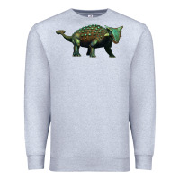 Heather Grey ankylosaurus Premium Sweatshirt - Artiststas