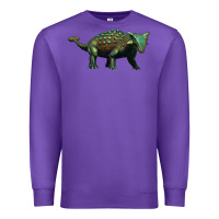 Purple ankylosaurus Premium Sweatshirt - Artiststas