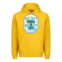 Lemon Travel Is Life Funny Traveling Gift Premium Hoodie - minhPixels
