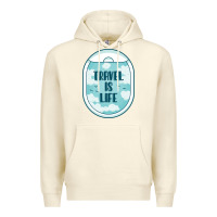 Sandshell Travel Is Life Funny Traveling Gift Premium Hoodie - minhPixels