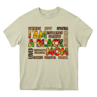 Mossy i am a black mom Heavy Core Tee - LillyAllenDesigns