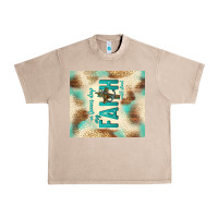 French Oak faith with cross Urban Heavy Tee - TumblerDesignByShophia