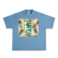 Pebble Blue faith with cross Urban Heavy Tee - TumblerDesignByShophia