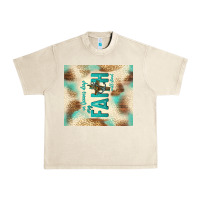 Sandshell faith with cross Urban Heavy Tee - TumblerDesignByShophia