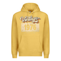 Antique Gold 46 Year Old Vintage 1976 Men Women 46th Birthday Decor Premium Hoodie - minhPixels