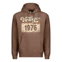 Chestnut 46 Year Old Vintage 1976 Men Women 46th Birthday Decor Premium Hoodie - minhPixels