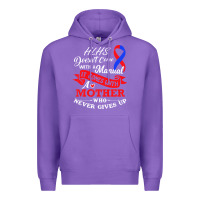 Purple Hlhs Awareness Support Shirt Awesome Gift For Awesome Family Premium Hoodie - minhPixels
