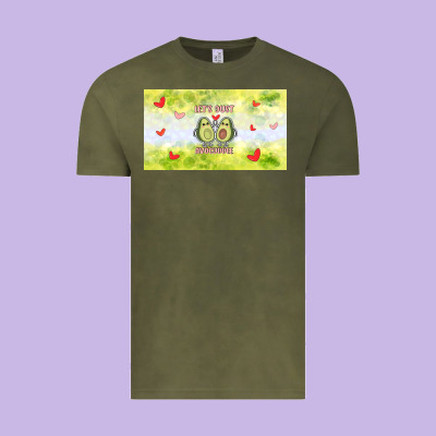 Let's Just Avocudde Vintage Tee Designed By Tumblerdesignbyshophia