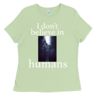 Matcha I don't believe i̇n humans Ladies Tee - Bettercallsaul
