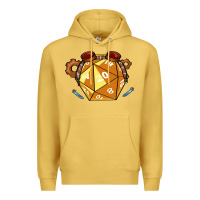 Antique Gold Dnd Artificer Premium Hoodie - minhPixels