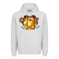 Dove Grey Dnd Artificer Premium Hoodie - minhPixels