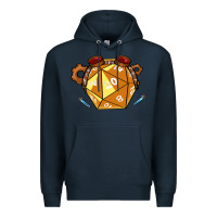 Navy Dnd Artificer Premium Hoodie - minhPixels