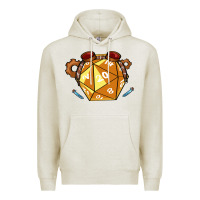 Oatmeal Heather Dnd Artificer Premium Hoodie - minhPixels