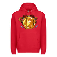 Red Dnd Artificer Premium Hoodie - minhPixels