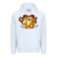 White Dnd Artificer Premium Hoodie - minhPixels